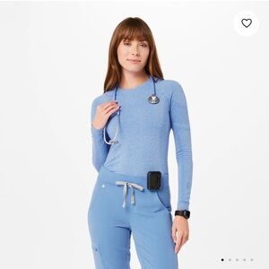 XS Ceil Blue Figs Salta Seamless Underscrub